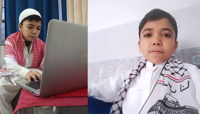 طلحہ تھیلیسیمیا کے شکار ہیں۔