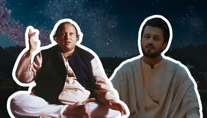 عاطف اسلم اور نصرت فتح علی خان کی کولیبریشن نے دھوم مچادی