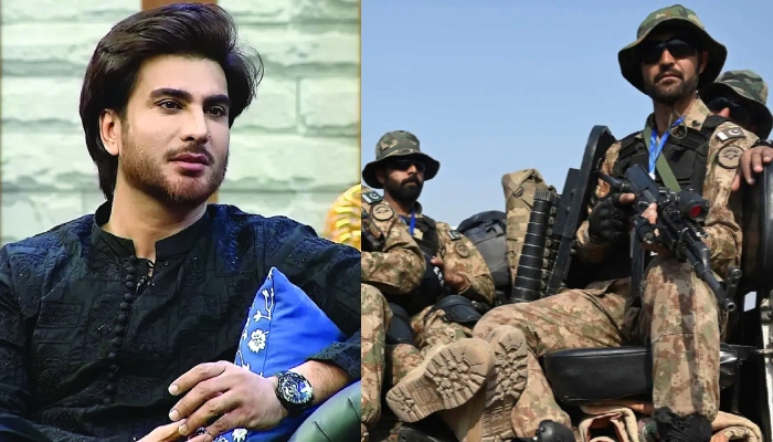 اداکار نے جوانوں کے حوصلے بلند کرنے کیلئے ترانہ جاری کردیا