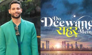 'Do Deewane Seher Mein': Siddhant Chaturvedi drops touching note