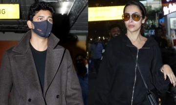 Malaika Arora sparks buzz after latest airport outing with Harsh Mehta