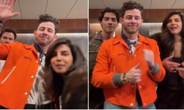 Jonas Brothers groove with Priyanka Chopra to Zeenat Aman classic
