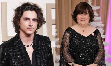 Timothee Chalamet honours his 'favourite Brit' Susan Boyle with 'exclusive' gift