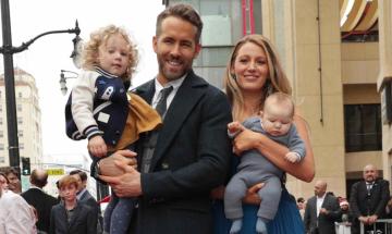 Blake Lively shares rare glimpse of Ryan Reynolds with kids