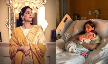 Sonam Kapoor shared first picture with her new born