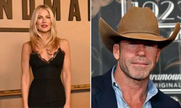 Ali Larter shares Taylor Sheridan's text about writing ‘Landman’