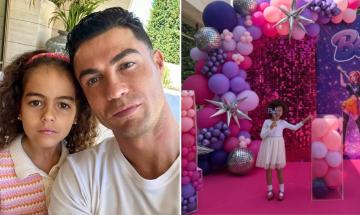 Cristiano Ronaldo celebrates daughter’s birthday with K-pop themed bash