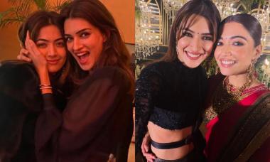 Kriti Sanon opens up about bonding with Rashmika Mandanna
