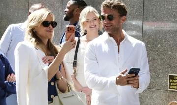 Reese Witherspoon reunites with ex-husband for son’s graduation
