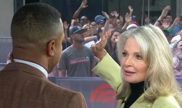 Craig Melvin gets surprise slap from soap legend Deidre Hall on live TV